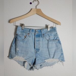 Levi's 501 Women's Cutoff Denim Shorts 26